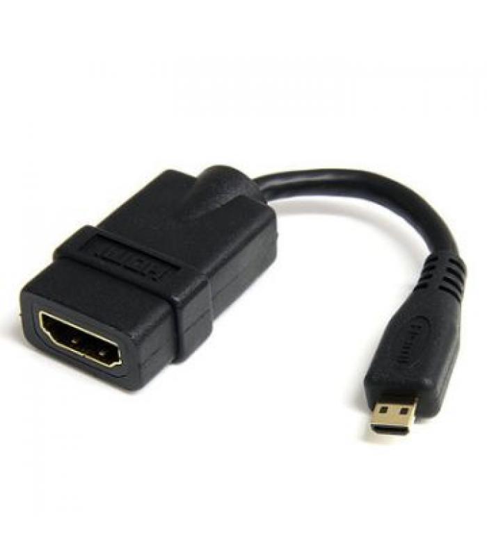 Cable HDMI - micro HDMI, 0.25m, gold plated, 1.3 ver