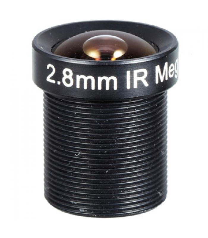 1/3" Mono-focal Lēca 2.8mm. IR M12IR28