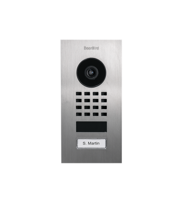 D1101V IP Domofons, zemapmetuma, nerūsējošais tērauds V2A, matēts