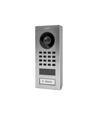 D1101V IP Domofons, virsapmetuma, nerūsējošais tērauds V2A, matēts