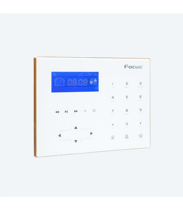 Multi-functional TCP/IP control panel with DVR