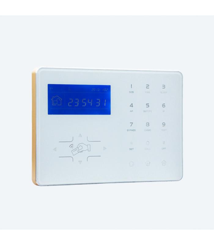 Intelligent Wifi GSM/GPRS network alarm panel