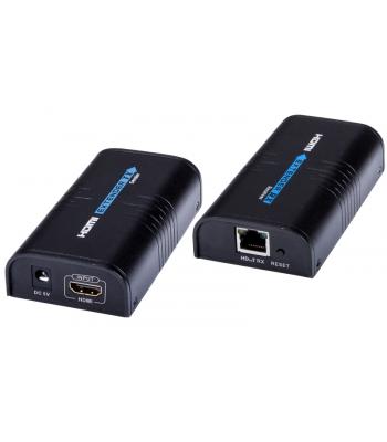 HDMI pagarinātājs pa LAN tīklu, komplekts
