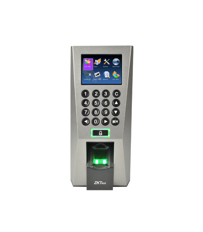 Biometriskais Pieejas un darba laika uzskaites kontrolieris pēc pirkstu nospiedumiem