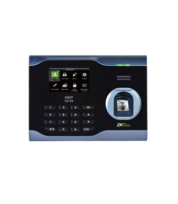 Darba laika uzskaites Kontrolieris pēc pirkstu nospieduma, 3” displejs