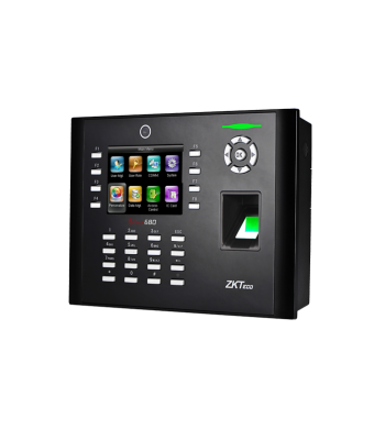 Darba laika uzskaites Kontrolieris pēc pirkstu nospieduma, 3,5” displejs